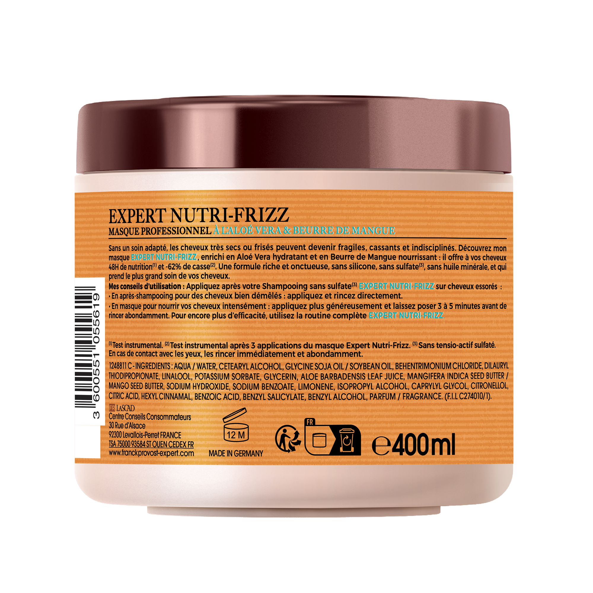 NUTRI FRIZZ MASQUE